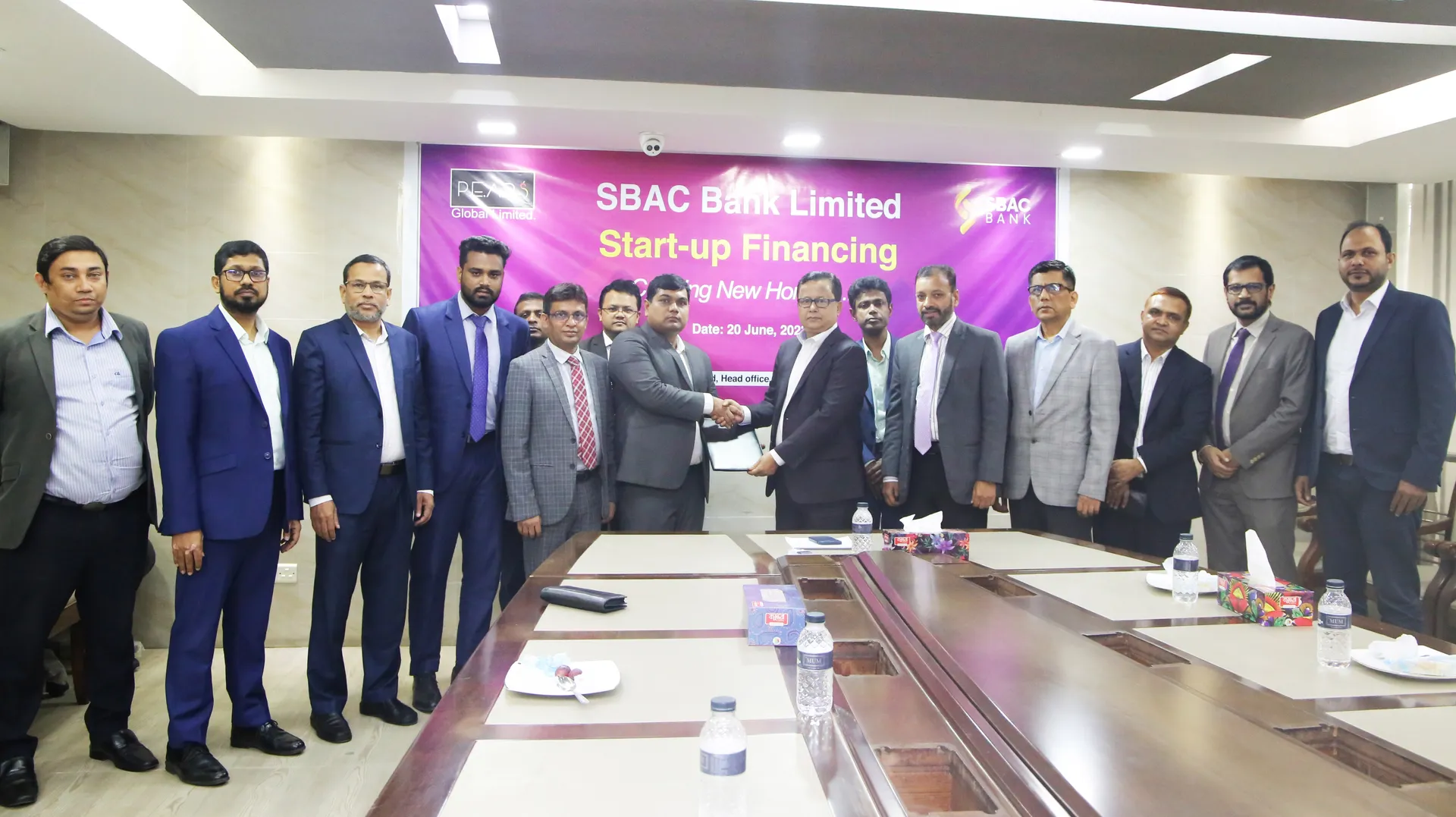 SBAC Bank Grants Tk. 70.00 Lac Loan to PEARS Global Limited